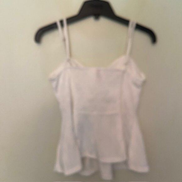 DIVIDED H&M - STRETCH SATIN-LIKE CAMISOLE w/ SHIRRED ELASTIC BACK - Picture 3 of 5